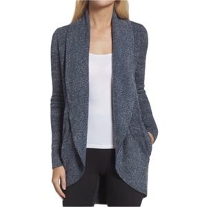 Barefoot Dreams open front sweater M